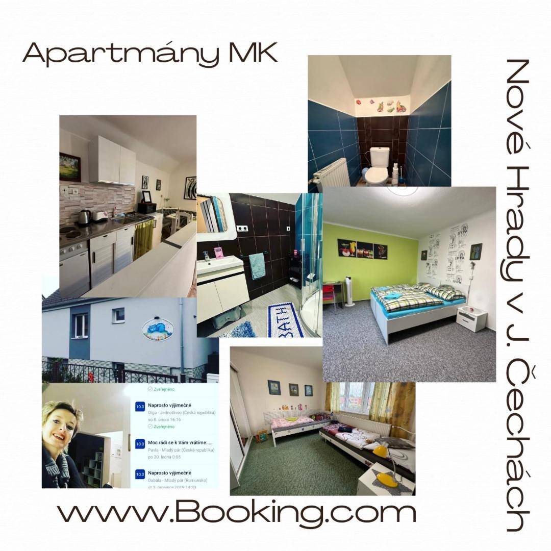 Apartmány MK Nové Hrady Esterno foto